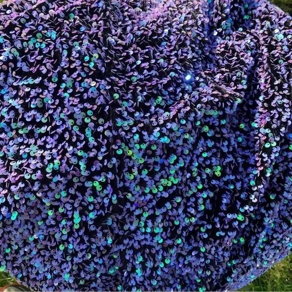 Fashion NOVA NWT Sequin soft, mermaid style dress size 2X - Picture 7 of 14